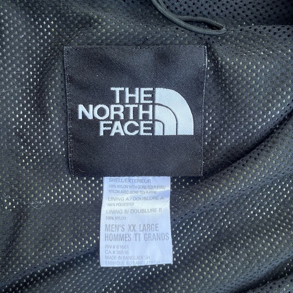 Vintage North Face 90s Goretex Mountain Light Jacket Green Mens XXL - Picture 6 of 13